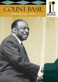 cover COUNT BASIE LIVE IN 62 DVD -P.O.P.